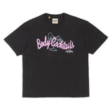 Gallery Dept BODY COCKTAILS TEE vintage Neon Light Letter Wash Old T-shirt