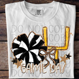 Game Day Cheer DTF Transfers - THIS IS NOT A SHIRT