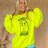 Ghost Malone Graphic Pullover