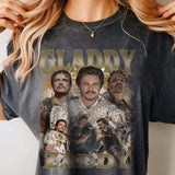 Gladdy Zaddy Pedro Pascal Gladiator 2 Comfort Colors Unisex T-shirt For Men- For Women, Y2K 90s Retro Movie Bootleg Tshirt, Fit Soft Cotton Prints Top