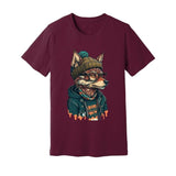 Gnoll Hipster Graphic T Shirt Hoodie Sweater, Fantasy Monster T-shirt, Dungeons and Dragons Shirt, Unisex Tee, Funny Shirt, RPG Tee, Fox Shirt, Fox Hipster Shirt