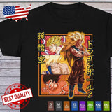 Goku Super Saiyan T Shirt Dragon Ball Z Anime Clothing Manga Shirt Japanese Tee Unisex Full Size