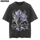 Goku Ultra Instinct Vinatge Tshirt  , Anime Dragon Ball Shirt , Goku Ultra Instinct Shirt ,  Dragon Ball Shirt Top Menwear Menswear Underwear Streetwear Operator Tropical Shortsleeve