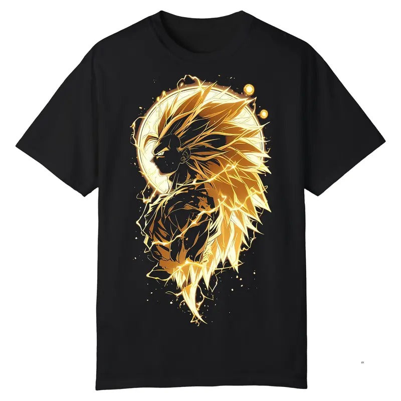 Goku Vintage Tee, Dragon Ball Graphic T-Shirt, Goku SSJ3 Shirt, Goku Shirt, Anime Shirt, Unisex T-Shirt, Gift For Anime Fans, Cotton Menswear Womenswear Streetwear