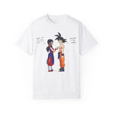 Goku and Chi-Chi Couple T-Shirt, Cute Couple Shirt, Gift Love Couple, Gift Valentine, Dragon Ball Lovers Graphic Tee, Gragon Ball Merch, Trendy Shirt