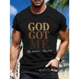 Graphic Masterpiece T-Shirt - Vibrant Short Sleeve Crew Neck Tee with Comfortable Fit for Men - Perfect Summer Outdoor Wear for Casual Events and Daily Activities Made in USA