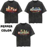 Grass, Water, Fire Vintage Graphic Tees, Eevee T-Shirt, Pokemon Shirts, Pokemon Stuff, Unisex Anime Manga Shirt Top Menswear Womenswear Streetwear