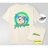 Gulf of Mexico Dolphin FDT Double Sided T shirt Funny Anti-Trump Graphic Tee funny  tshirt shirts men