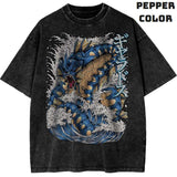 Gyarados Vintage Graphic Tees, Pokémon T-Shirt, Pokemon Shirts, Vacation Outfits, Unisex Anime Manga Shirt Top Menswear Womenswear Streetwear