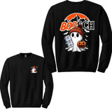 Halloween BooSch Light ghost with Pumpkin Sweater, Boosch Light Beer Halloween Boo 2 sides Sweatshirt for men and women
