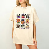 Halloween Chicken Nuggets Sweatshirt, Halloween Chicken Nuggets Witches Sweatshirt, 90s Retro Halloween Shirt, Spooky Nugget Crewneck, Halloween Coquette, Happy Meal Boo Bucket