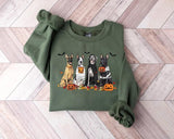 Halloween Dog Sweatshirt, Great Danes Ghost sweatshirt, Halloween Sweatshirt, Halloween Sweater, Ghost Dog Shirt, great danes shirt