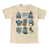 Halloween Kpop Hunter Tiger Graphic Tee, Pumpkin Fall Vibes Huntrix Jinu Youth Shirt, Gift for Friends