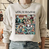 Halloween T-Shirt, Halloween Sweatshirt, Halloween Hoodie, Halloween Gift Shirt Tops Womenswear Lady Comfort