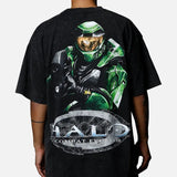 Halo Halo Combat Evolved Vintage T-Shirt Trending Movie Shirt Menswear Womenswear Streetwear Movie Fans Graphic Casual Clothing Crewneck Cotton