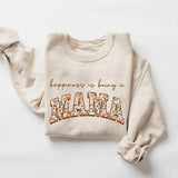 Happiness Being A Mama Shirt-sweatshirt-hoodie, Mother Shirt, Motherhood Shirt, Mother's Day Shirt, Best Mom Shirt, Mother's Day Gift