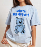 Happy Gilmore T-Shirt, Where My Hug at Cute Teddy Bear TShirt For Men and Women Merch Gifts Classic Cotton Happy Gilmore2