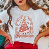 Have Yourself A Groovy Little Christmas T-Shirt, Christmas Tree Shirt, Christmas Gifts Tee, Christmas Party Tee, Family Christmas Shirt, Xmas Short Sleeve.