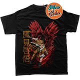 Hawks My Hero Academia Anime Vintage Shirts, Cotton Unisex T-Shirt, Crew Neck, Size S- 3XL, Menswear Top, Womenswear Top Underwear Streetwear