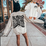 He Drives Everywhere & I Just Look Like A Snack in The Passenger Seat Unisex Sweatshirt