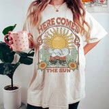 Here Comes the Sun T-Shirt, Unisex Shirt, hot trend just came out 2024