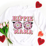 Hippie Mama Sweatshirt Bohemian Boho Casual Comfort