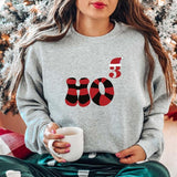Ho3 Christmas Party Sweatshirt, Ho Ho Ho Hoodie, Math Xmas Sweater, Funny Math Science Teacher Gift Hoodie, Santa Hat Sweatshirt