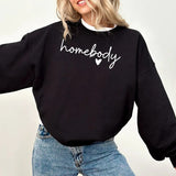 Homebody Sweatshirt, Homebody Shirt, Cozy Sweatshirt, Graphic Sweatshirt, Slouchy Sweatshirt, Cute Sweatshirt, Trendy Sweatshirt