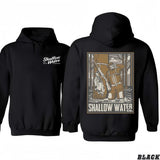 Shallow Water Killin Time Mens Hoodie/T-Shirts Vintage Style Unisex T-shirt/Hoodie, Vintage for Men and Women Fashion