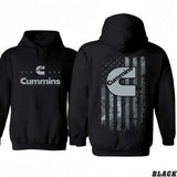 JH Design Mens Cummins Diesel Pullover Hoodie/T-Shirts America Graphic Hoodie/T-Shirts Vintage Style Unisex T-shirt/Hoodie, Vintage for Men and Women