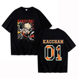 Hot Anime Bakugou Katsuki 01 Printing T-shirt DRG Women Men Fashion Short Sleeve Street Casual Personality Summer T-shirt DRG planbtwistedtea