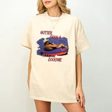 Hotter Than A Hoochie Cooche Tshirt, Womens Summer Vacation Tshirt, 90s Country Music Trendy Summer Tee, Women Concert, Gift Music Lover Shirt, Vintage tee