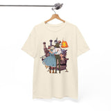Howl and Sophie Shirt, Calcifer Shirt, Howl's Moving Castle Shirt, Miyazaki Hayao, Anime shirtstyle{n002}2