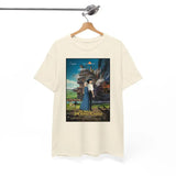 Howls Moving Castle Tshirt, Happy 20th Aniversary, Howl And Sophie, Calcifer, Animestyle{n002}2