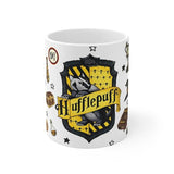 Huffl|epuff Mug, Magical Coffee Cup, Wizard Gift, Harry Potter Merchandise, College Student Gift, Hogwarts Collectible
