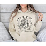 Hufflepuff Hogwarts House Sweatshirt, Vintage Wizard House Shirts, Universal Studios Shirt, Hp Wizard School Hoodie, Unisex Sweater Pullover Tee