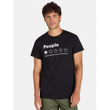 Humor Men's and Big Men's People Rating 1 Star Graphic Tee with Short Sleeves, Sizes S-3XL Made in USA