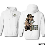 Hunter's Best Friend Camouflage Style Labrador with Bussch Light Beer Hoodie, Camo Country Hoodies , For Men, For Women