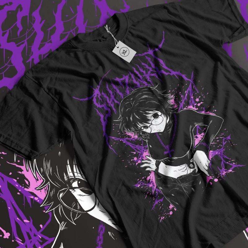 Hunter x Hunter Anime T-shirt , Shizuku Aesthetic Cute Waifu Graphic Tee, Vintage Retro Manga Sweatshirt, Unisex Streetwear, Gift For Man Women