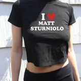 I Heart Matt Sturniolo | Sturniolo Triplets |  I heart | I love | YouTube YouTuber T-Shirt,  I Love Top Tee Shirt, Trendy Tee, Trendy t-shirt