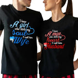 I Know A Girl Who Stole My Soul I Call Her Is My Wife, I Know A Man Who Stole My Heart I Call Him Is My Husband Couple Matching Tee