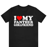 I Love My Panther Girlfriend T-Shirt, I Heart My Panther Girlfriend shirt ,I Love My Girlfriend shirt, Valentine's Day shirt ,Valentine Gift