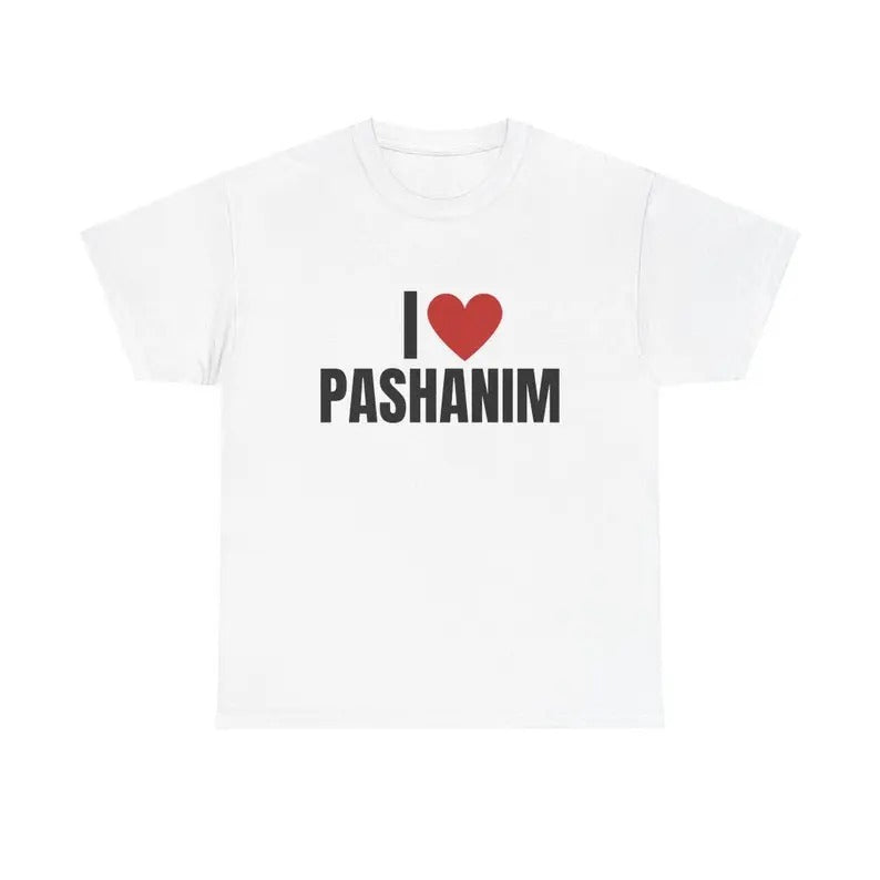 I Love Pash@nim T-shirt, Graphic T-Shirt, Unisex Shirt, Streetstyle, Fashion, Rap, Urban, Pashanim, Modern Streetstyle, I love T-Shirt, I heart Tee