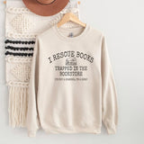 I Rescue Books Trapped In The Bookstore, I'm Not A Hoarder I'm A Hero Shirt Or Shirt, Funny Book Lover Gift 39F4B
