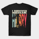 I Survived Hurricane Hilary, Storm Hurricane Survivor Unisex Tee for Men and Women, Full Sizes, Full Colors