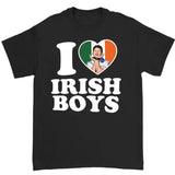 I love Irish Boy Shirt, St. Patricks Day Women's Sweatshirt, I Love My Boyfriend Shirt