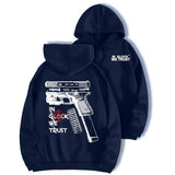 In Glock We Trust Hoodie,Graphic Design Hoodie Womenswear Classic,Unisex classic Hooded