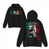 In Glock We Trust MEXICAN Hoodie, T-shirt for Men and Women - Mexican Flag Glock Design  - Classic Fit - Menswear Shirt Sweatshirts,Soft Cotton Blend