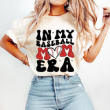 In My Baseball Mom Era T-Shirt, Baseball T-Shirt, Sports T-Shirt