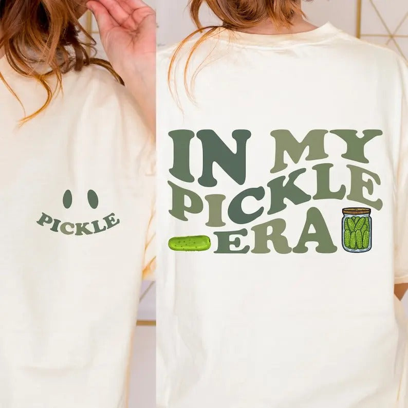 In My Pickle Era Shirt, Pickle Shirt, Vintage Canned Pickles Shirt, Pickle Jar Tshirt, Pickle Lovers Shirt